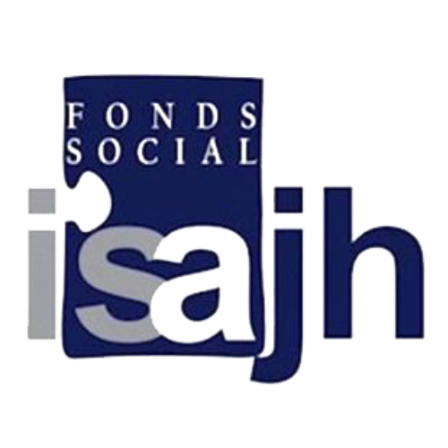 Logo isajh, organisme pouvant vous aider à financer vos formations.
